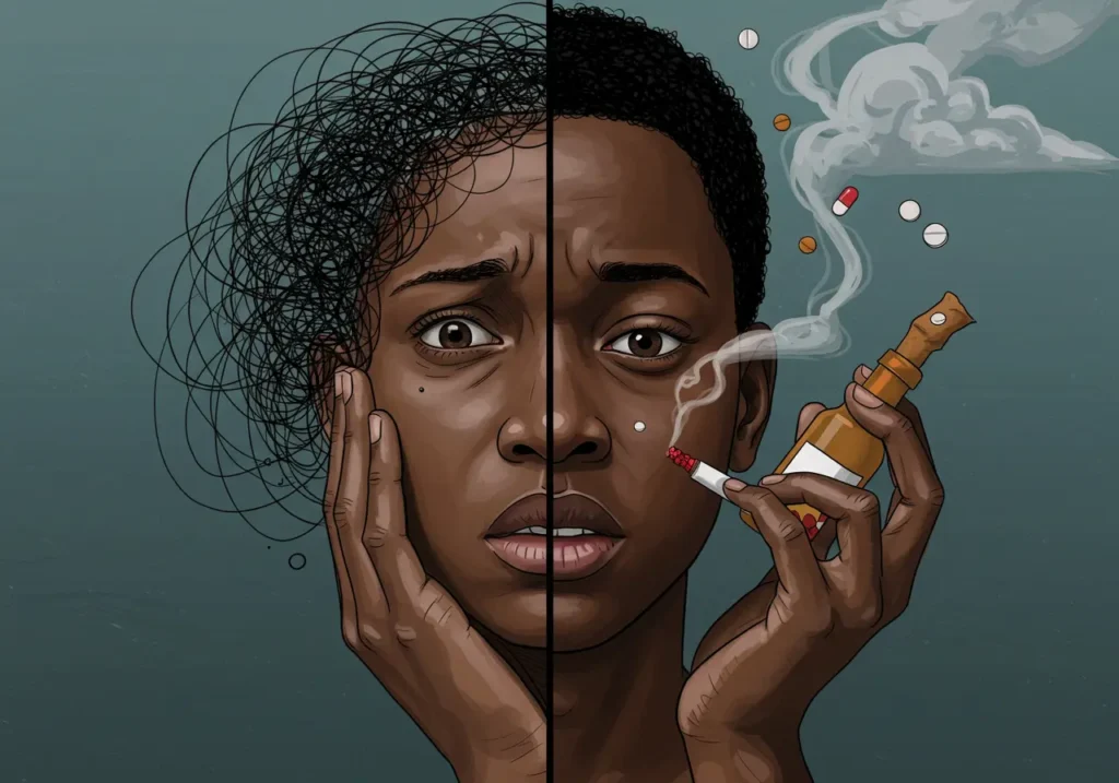 anxiety disorder addiction